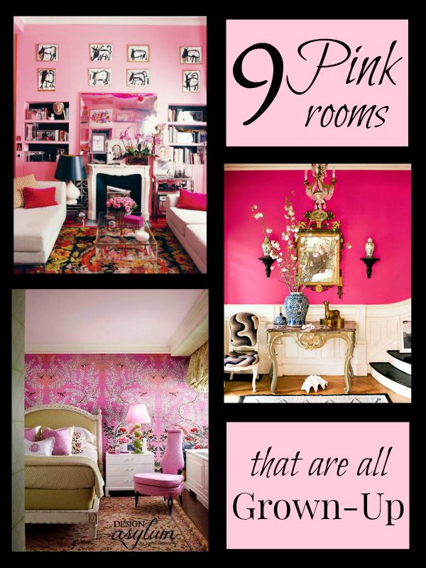 9 Pink Rooms That Are All Grown Up Design Asylum Blog by Kellie Smith