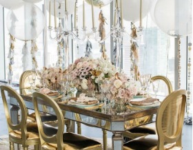New Years Eve Party Drink, (Vegan) Snacks, &amp; Tablescape Ideas - Design Asylum Blog | by Kellie Smith